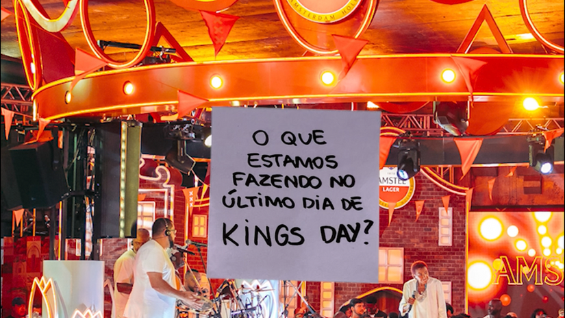 Amstel - Lembrete real Kings Day